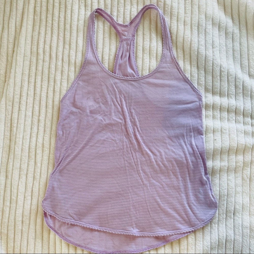 Lululemon 105 F Singlet *Silver - Heathered Pretty Purple